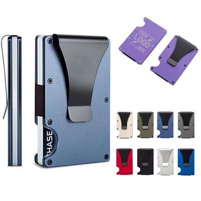 Aluminum RFID Blocking Card Wallet