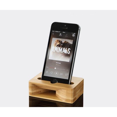 Bamboo Wooden Phone Speaker