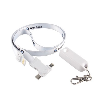 3 In 1 Charging Cable Lanyard