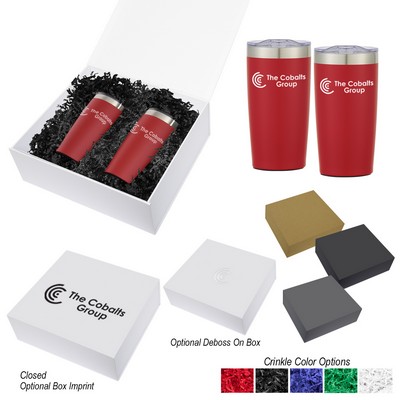 20 Oz. Two-tone Himalayan Tumbler Gift Set