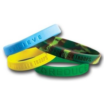 Stock Silicone Bracelet