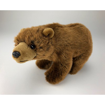 Brody Motley Zoo 12" Standing Grizzly Bear