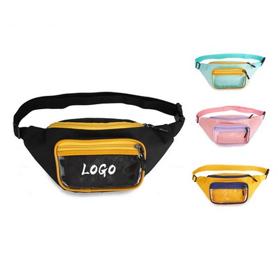 Double Zipper Sport Clear Choice Fanny Bag