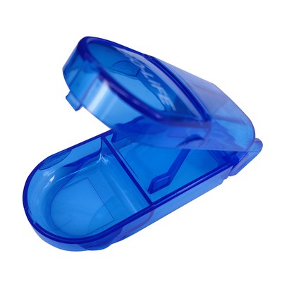 Pill Case with Pill Cutter