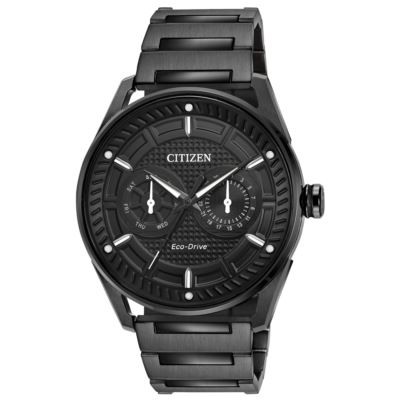 Citizen Men's Drive CTO Eco-Drive Black Watch w/Black Dial