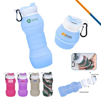 Drum Collapsible Water Bottle