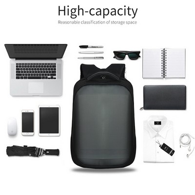 Waterproof LED Display Backpack