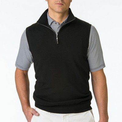 Fairway & Greene Men's Baruffa Quarter-Zip Windvest