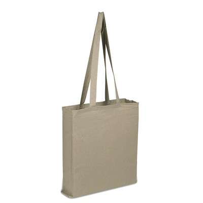 Cotton Bag with All Side Gusset - Natural