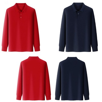 Long Sleeve Polo Shirt