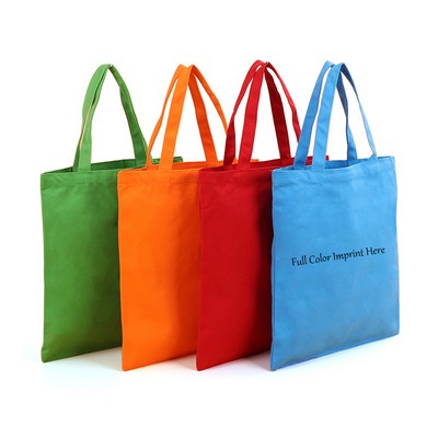 Eco Friendly Canvas Tote Bags - Full Color Imprint