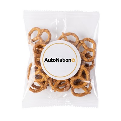 1 Oz. Goody Bags - Salted Mini Pretzels