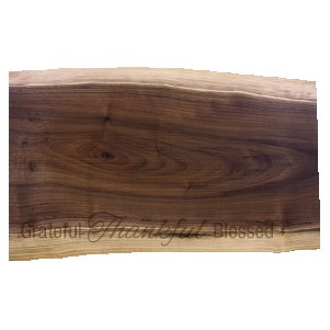 Black Walnut Cutting & Charcuterie Board (20"x12")