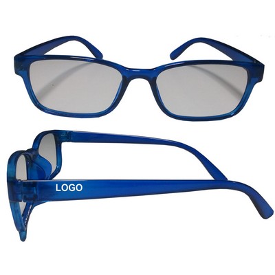 Translucent Frame Blue Light Blocking Glasses