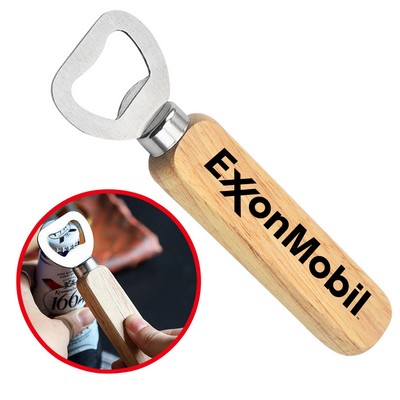 Wooden Bottle Opener