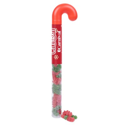 Holiday Candy Tube - Sour Gummy Bears