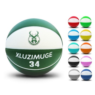 Full color standard basketball