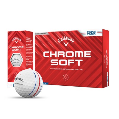 Callaway Chrome Soft Triple Track Golf Balls