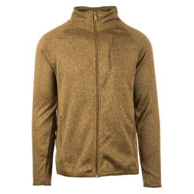 Burnside Men's Sweater Knit Jacket