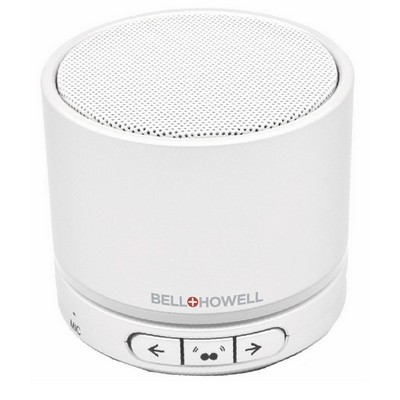 Bell+Howell True Wireless Stereo Bluetooth Speaker in White, Red, or Blue