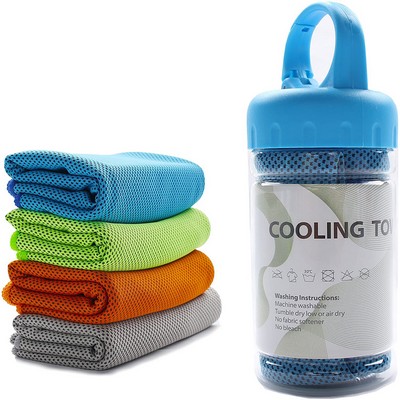 Cooling Towel In Plastic Case