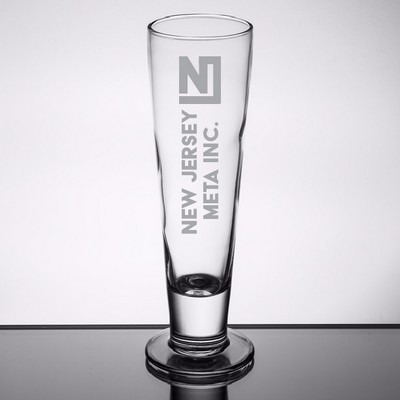 Deep Etched or Laser Engraved Libbey® 3828 Catalina 12 oz. Footed Pilsner Glass