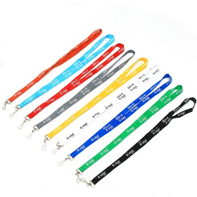 3/4" Athletics Lanyard with J Hook swivel