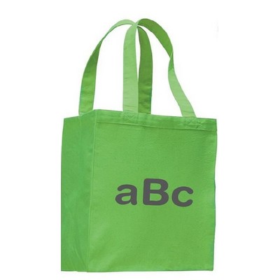 Canvas Gusset Shopping Tote Bag