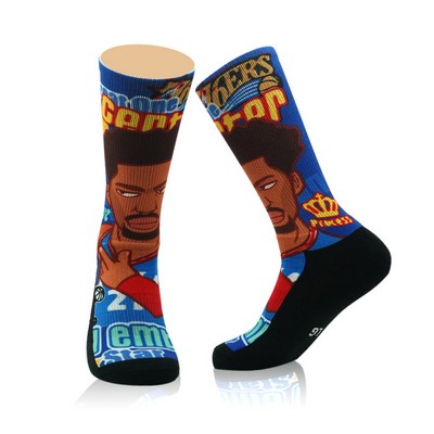 Full Color Sublimated Dress Socks