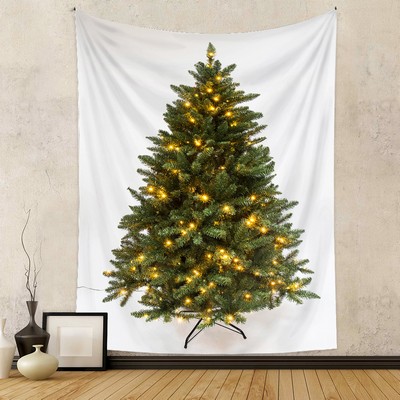 28.8" x 37.4" Christmas Tree Tapestry Wall Hanging Tapestries-#1