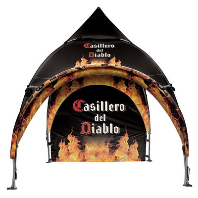 10' x 10' Arched Canopy and Frame -Dye Sub