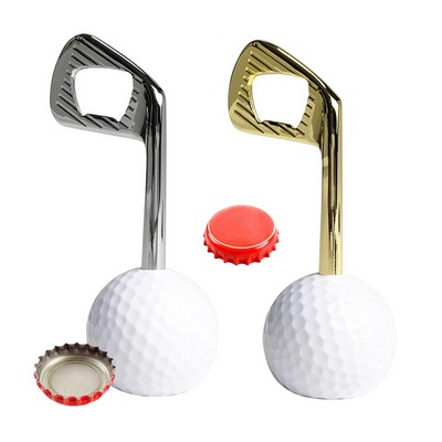 Golf Ball Shaped Bottle/Beer Opener