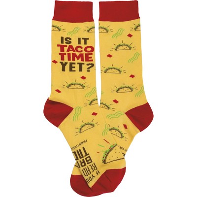 Taco Theme Socks