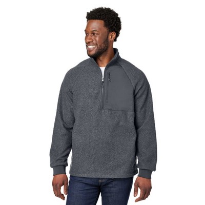 North End Men's Aura Sweater Fleece Quarter-Zip