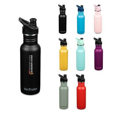 18 Oz. Klean Kanteen® Classic Water Bottle w/Sport Cap