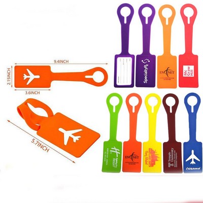 Colorful Silicone Luggage Tag