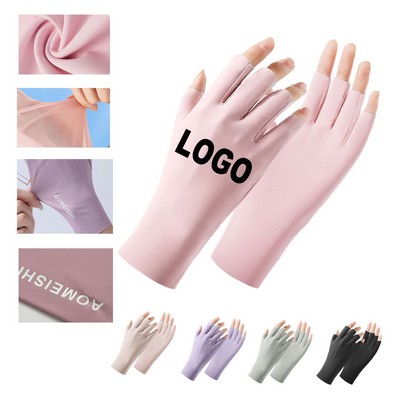 Outdoor UV Manicure Gloves