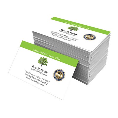 Business Cards - 16pt Matte Full Color Front & Back - Size 2" x 3.5"