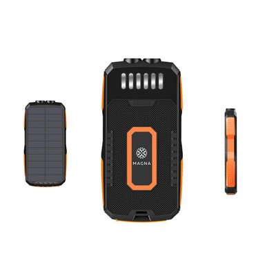 16000mAh Solar Power Bank Flashlight