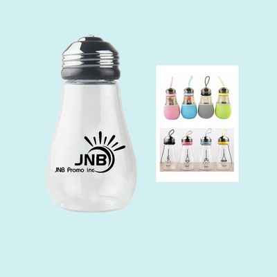 Lamp Bulb Shaped Water Bottle