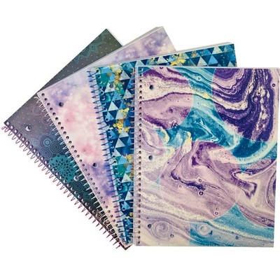 Fresh Prints Notebooks - 4 Designs, 1 Subject (Case of 24)