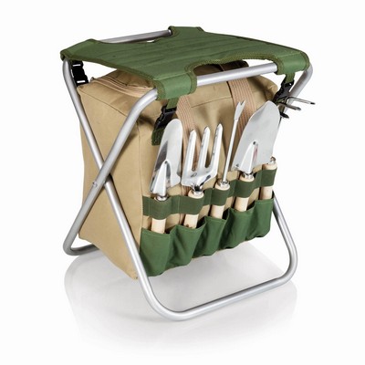 Oniva Gardener Seat & 5 Piece Tool Set