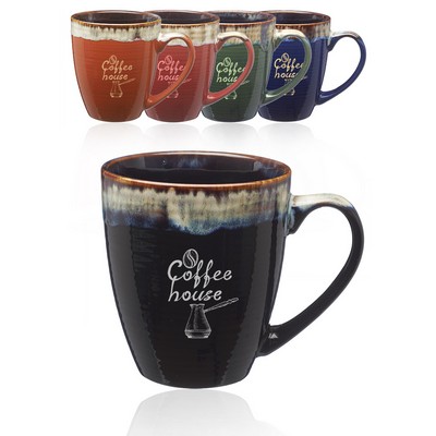 Water Color Drip Ceramic Personalized Mugs - 17 oz