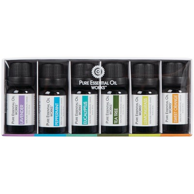 Pure Essential Oil Works Top 6 Collection Essential Oils