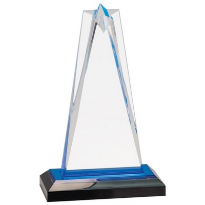 Blue Star Impress Acrylic Award 8"