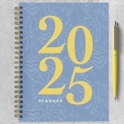 2025 Italian Sky Medium Weekly Monthly Planner