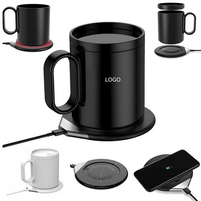 Electric Coffee Warmer Mug w/ Phone Charge