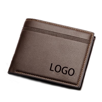 Leather Mens Bifold Wallet