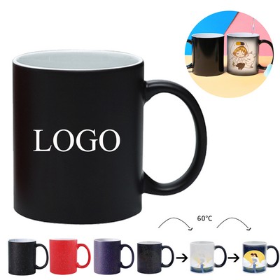 11Oz Ceramic Color Changing Mugs