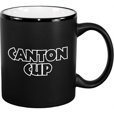 C Handle Matte 11 Oz. Ceramic Mug